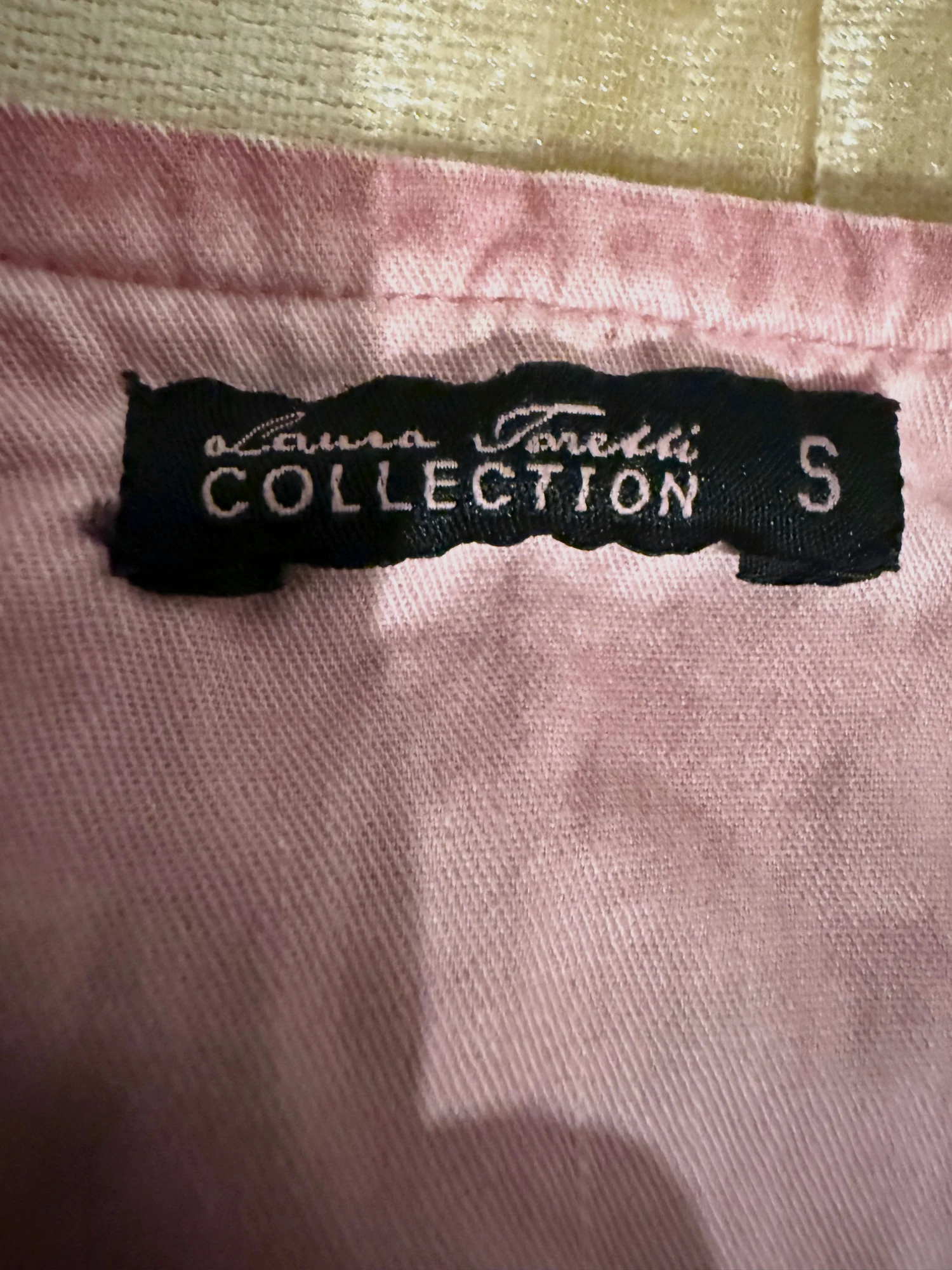 Veste rose femme taille S dentelle Laura Torelli