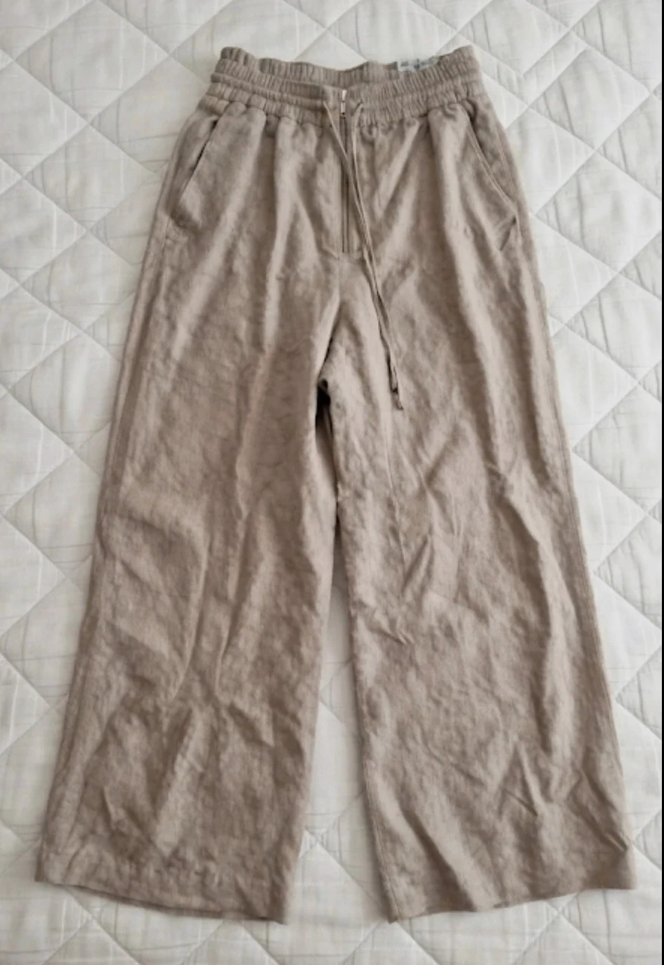 Zara Lyocell Blend Wide Leg Trousers – Zara – taille S / 36 / 8