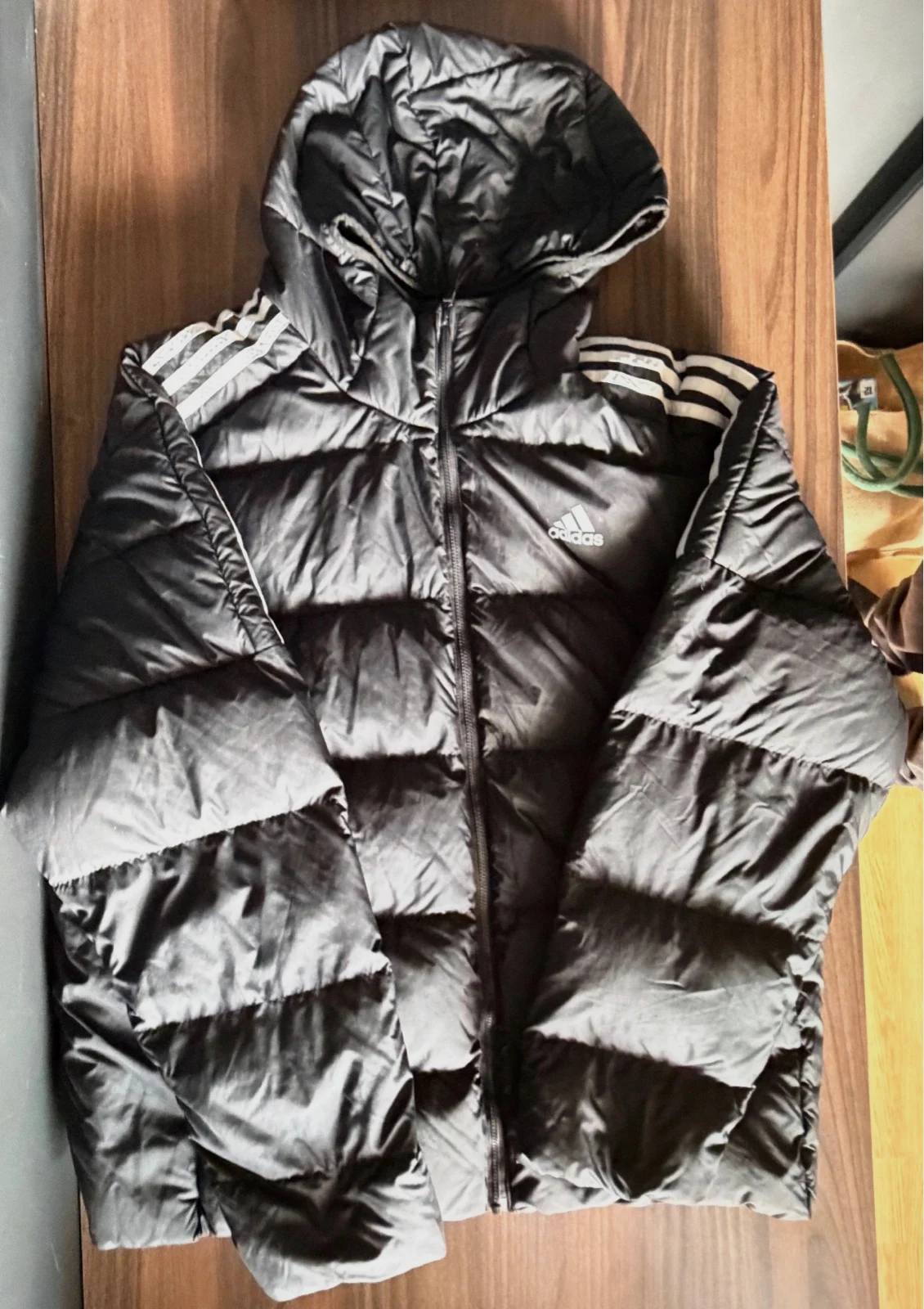 Doudoune à Capuche Adidas Noire - Taille XL