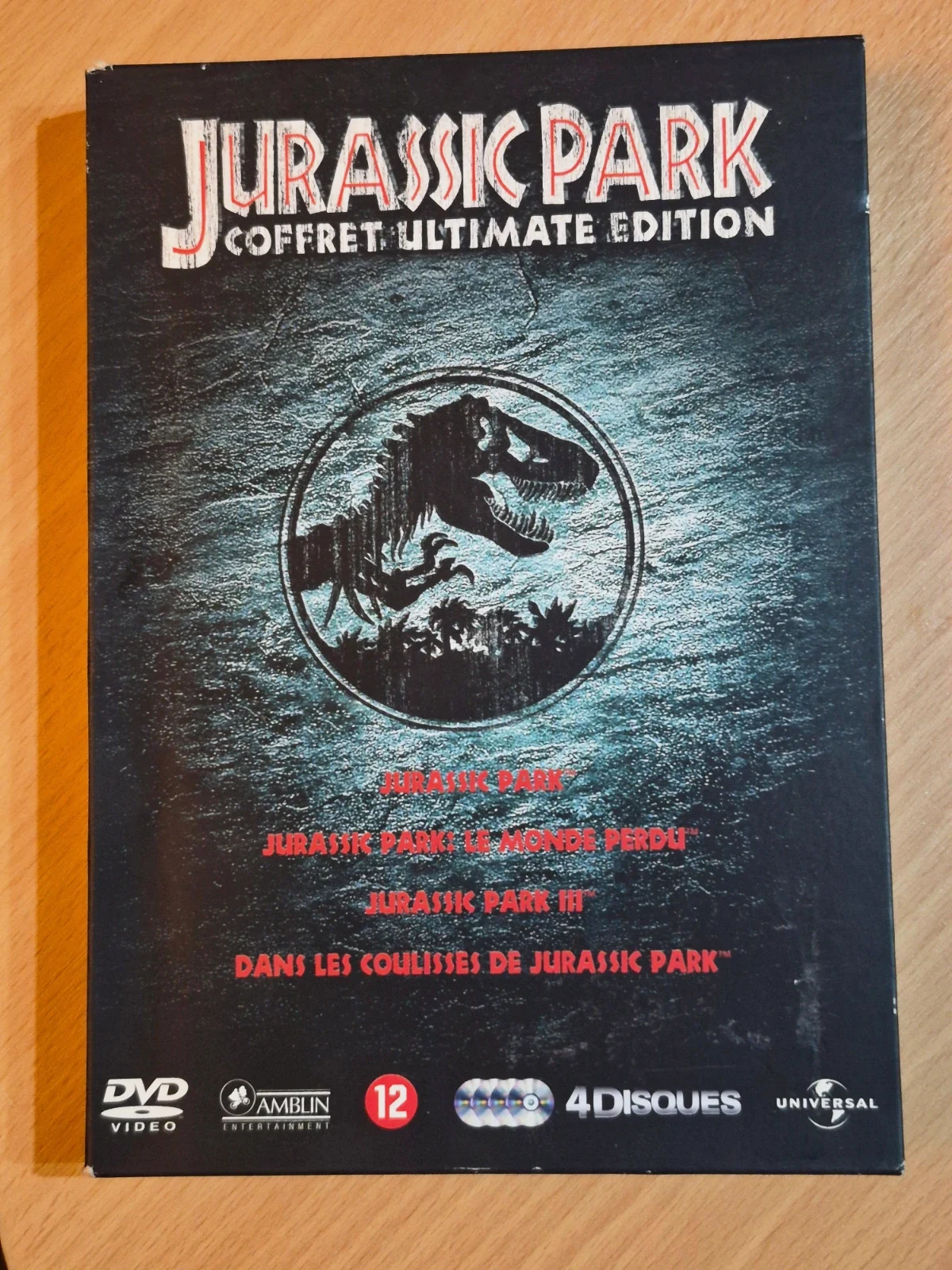 Coffret Dvd Jurassic Park ultimate edition