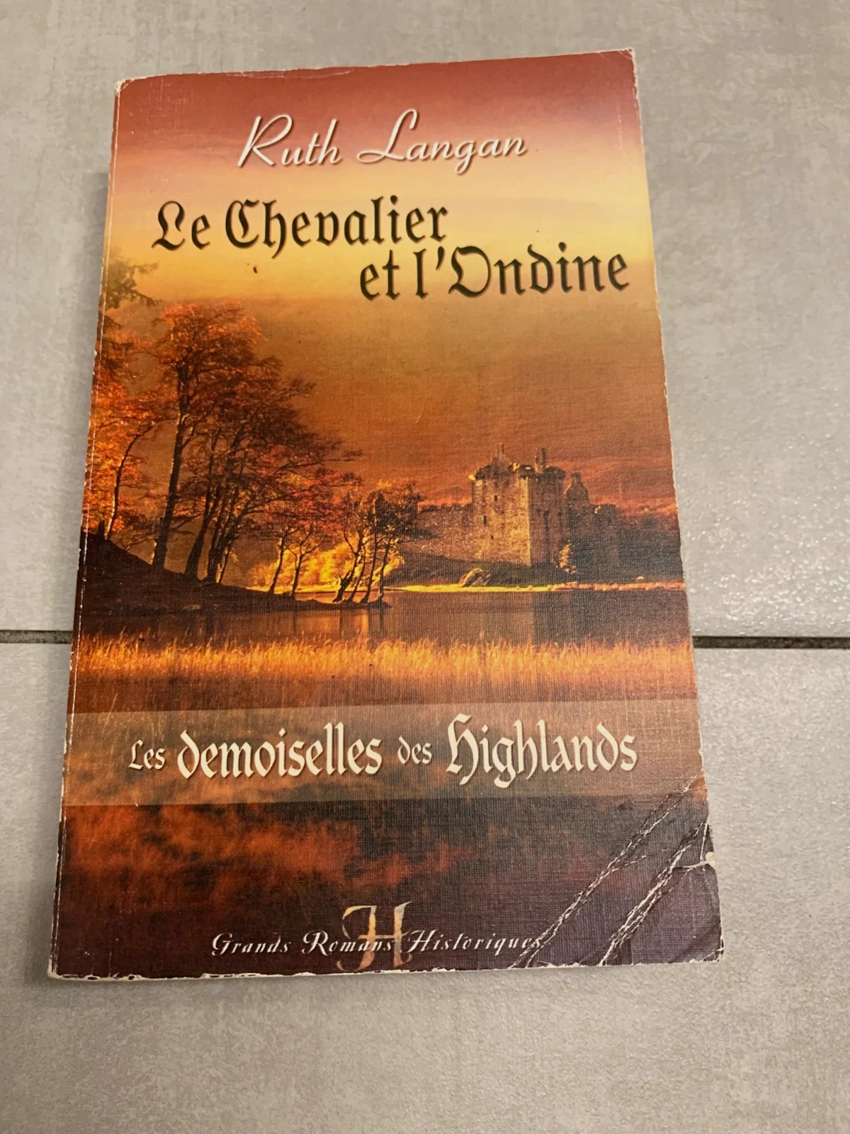 Livre Le Chevalier et l’Ondine – Ruth Langan – Harlequin
