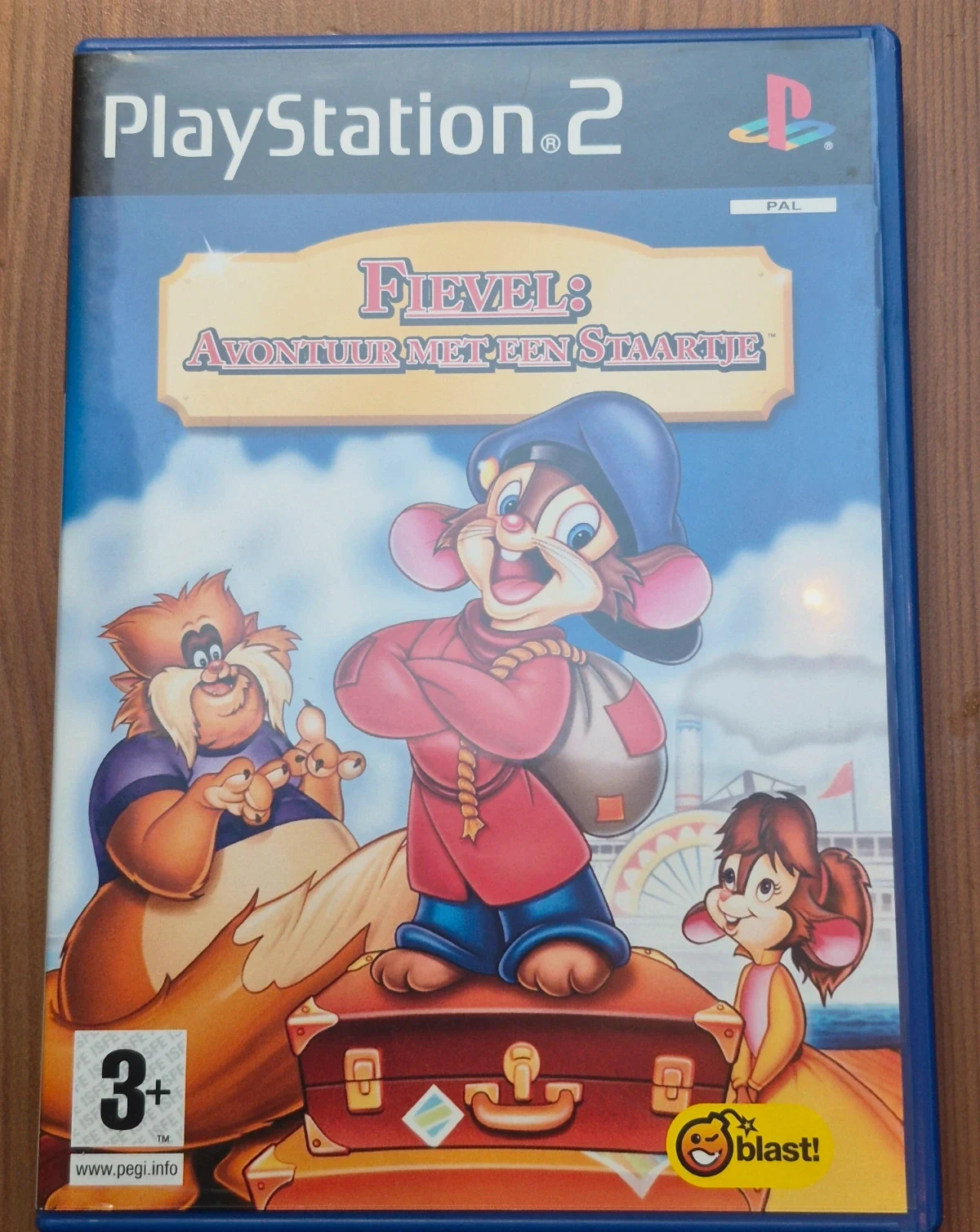 Jeu fievel et le nouveau monde PS2