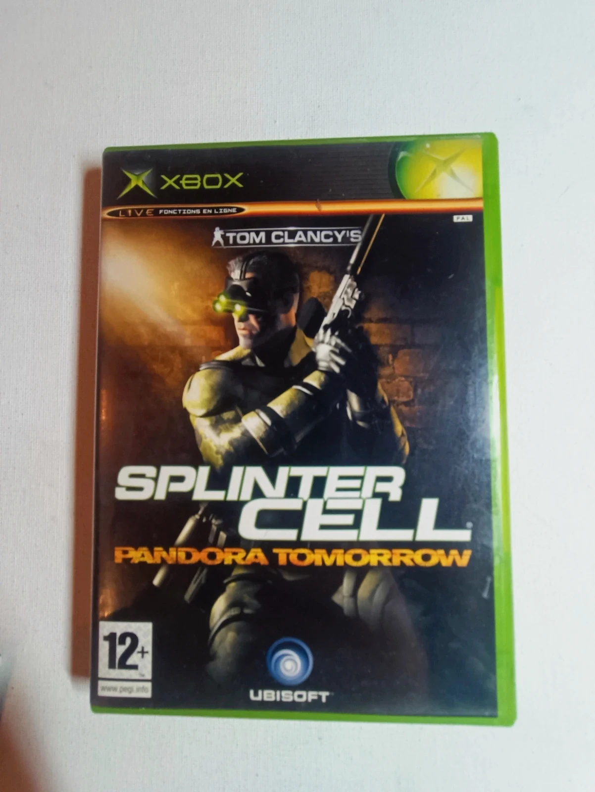 Jeu Splinter Cell Pandora Tomorrow pour Xbox original