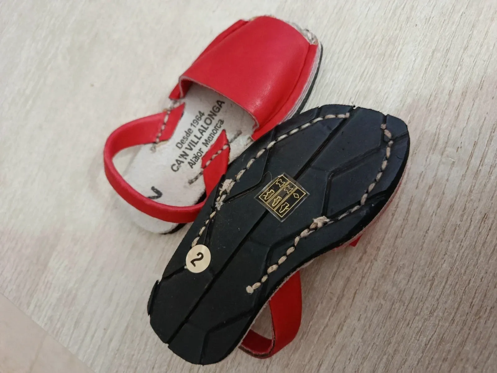 Preciosas abarcas menorquinas para niño🔥🔥 – Villalonga – taille 22 2