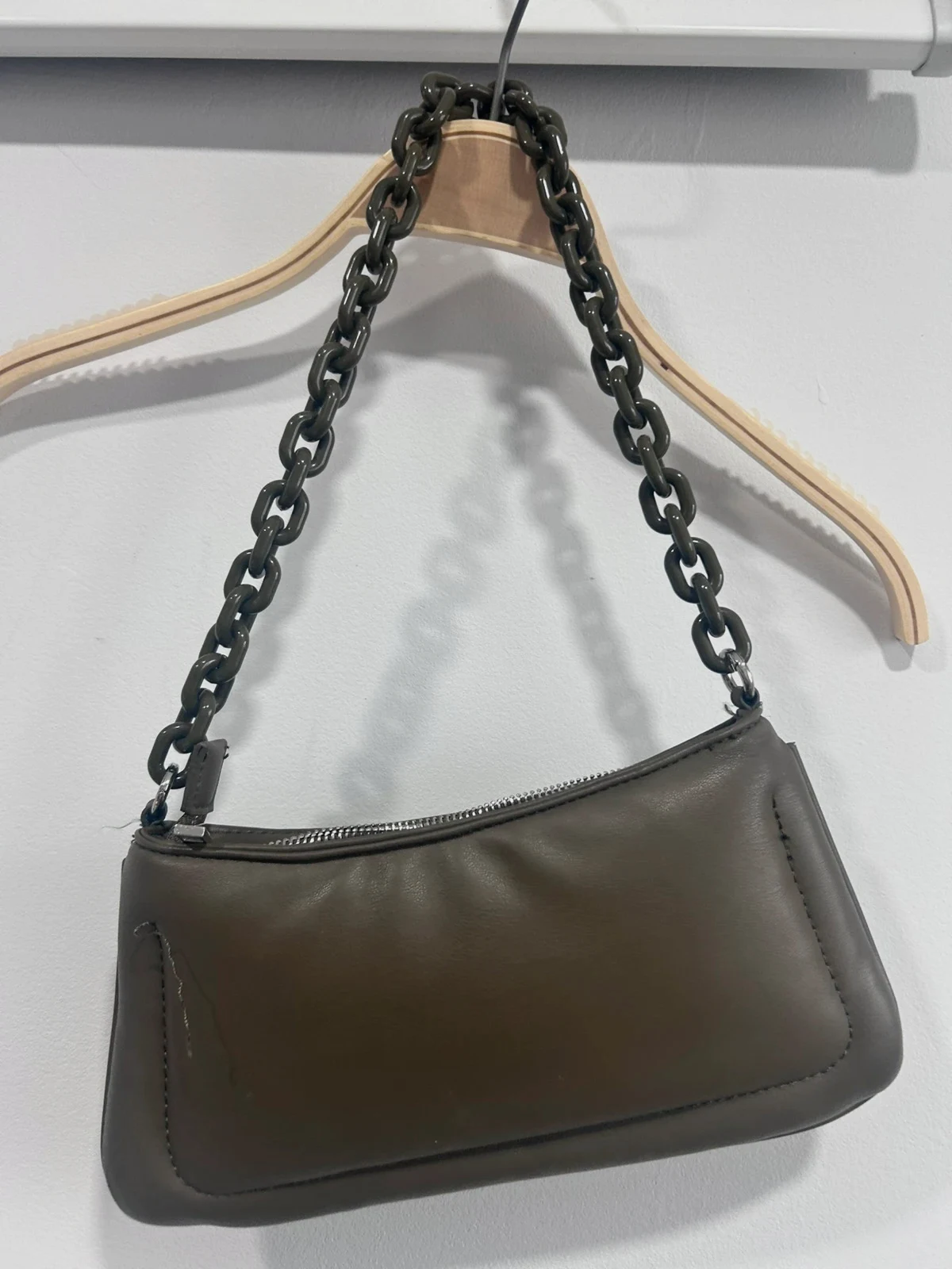 Bolso verde Zara – Zara