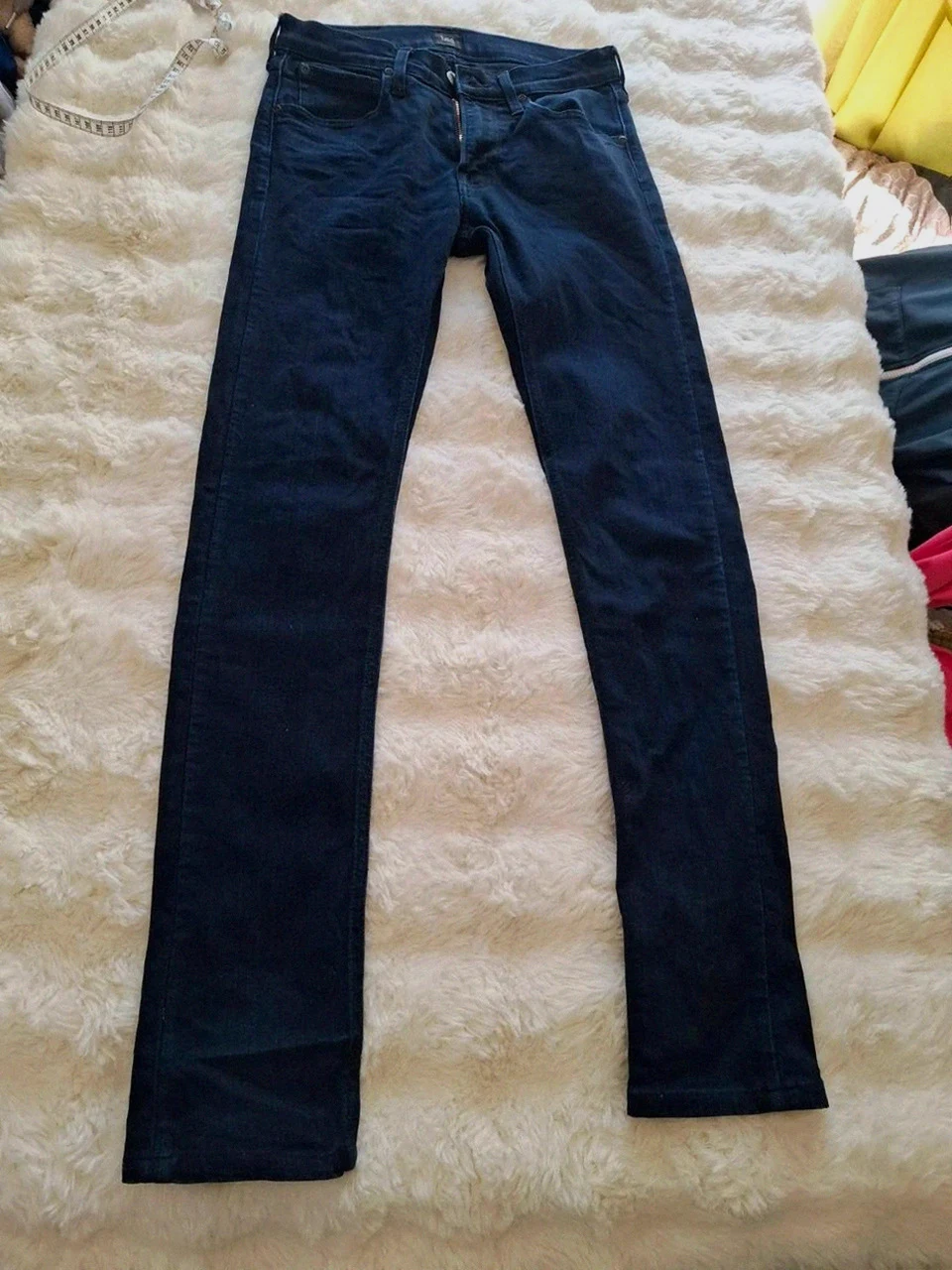 Jean bleu brut slim lee "luke" w28 l34 (s / 36-38)