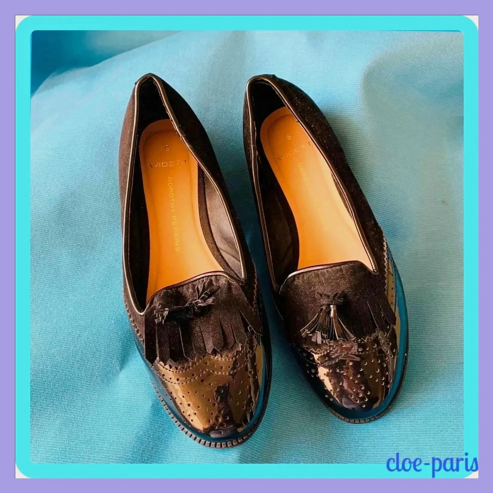 Mocasines charol y ante de Dorothy Perkins, número 39 😍 – Dorothy Perkins – taille 39