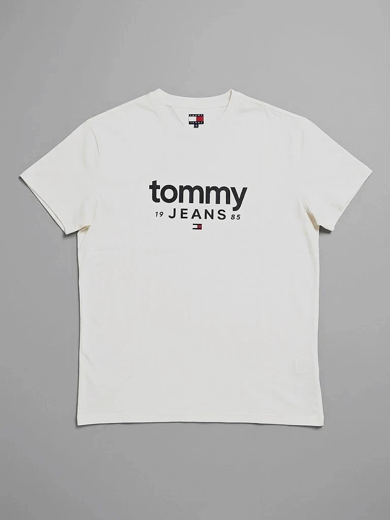 T-shirt Tommy Jeans Blanc Imprimé Logo