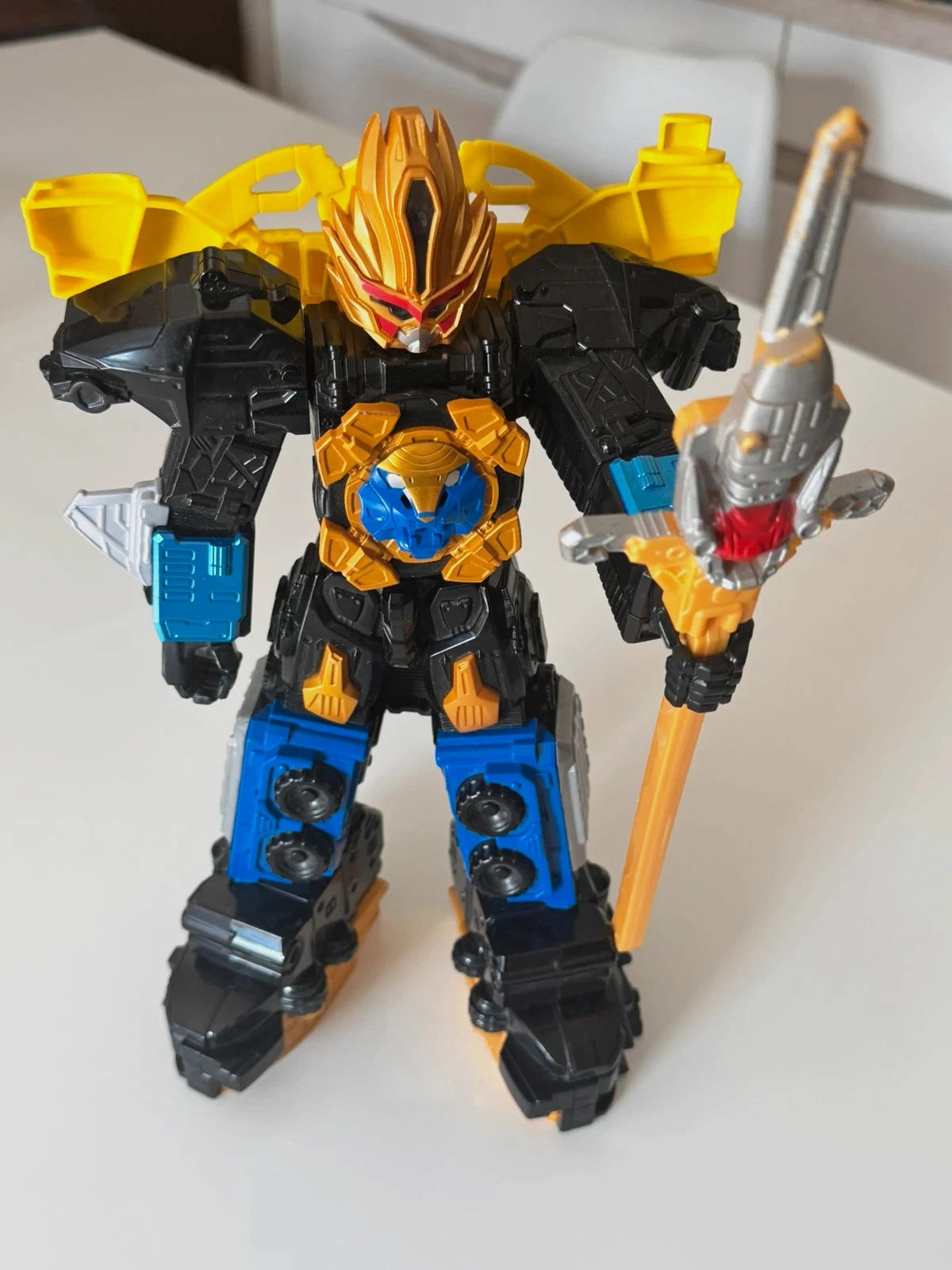 Power Rangers Beast Morphers Beast-X King Ultrazord 31,5 cm 2019 – Power Rangers – taille Prématuré, jusqu'à 44cm