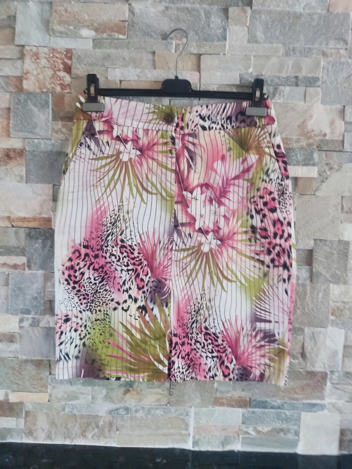 🎁Bonita falda entallada con estampado floral, talla L – taille L / 40 / 12