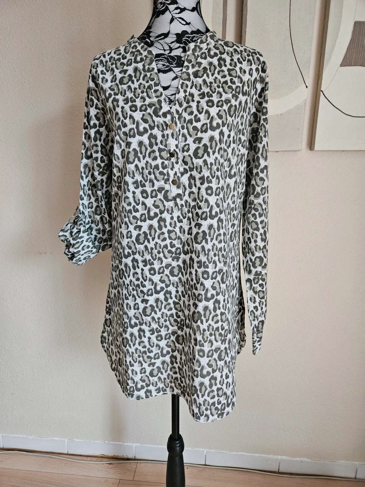 Robe tunique léopard 🐆 Coton TU 40 42
