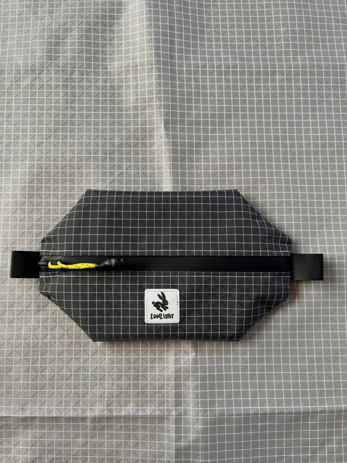 Trousse plate Ripstop ultralégère gris anthracite - UL 15g