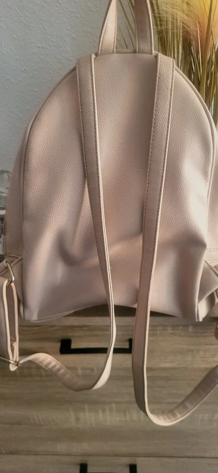 Sac à dos Guess rose poudré en cuir grainé – Guess – taille Taille unique 3