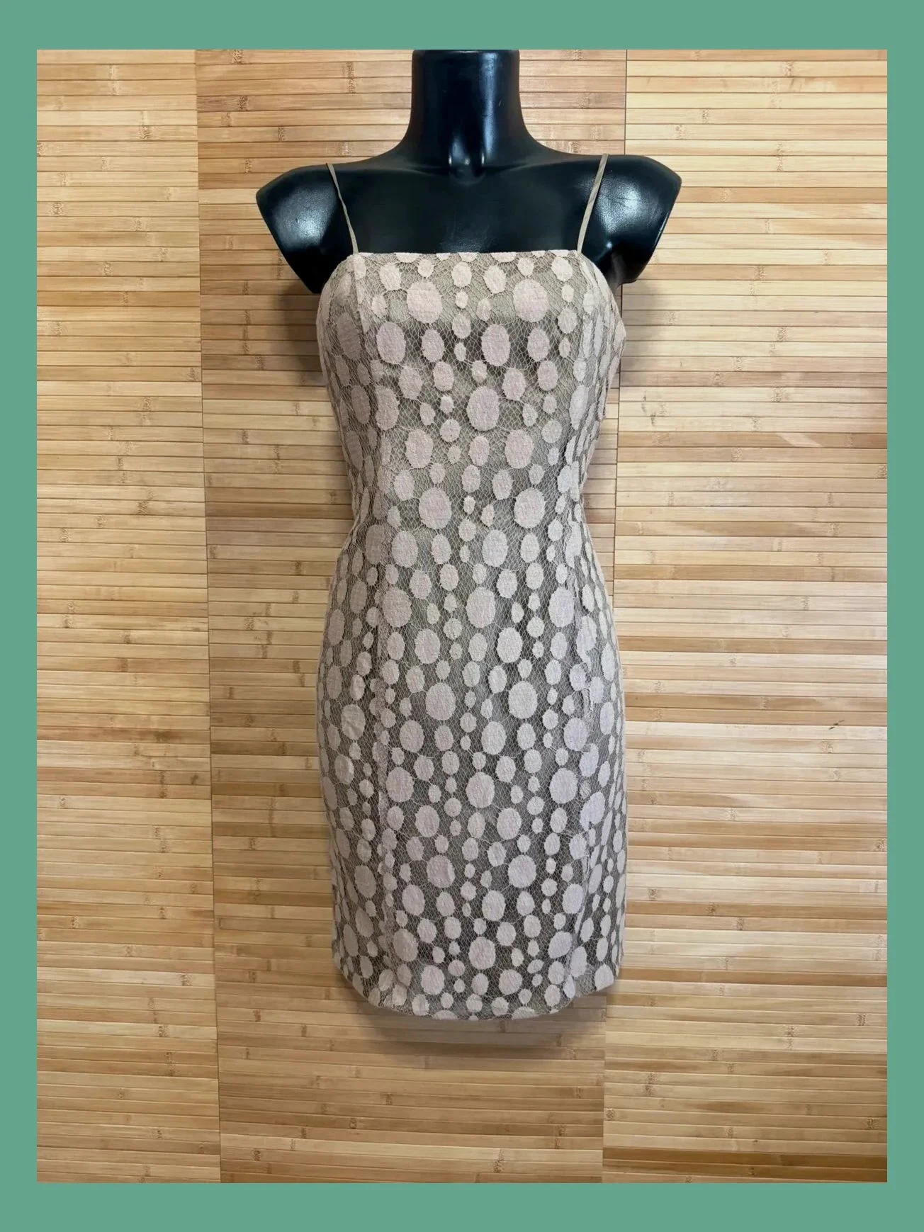 Elegante vestido encaje de purificación Garcia , talla 40 😍