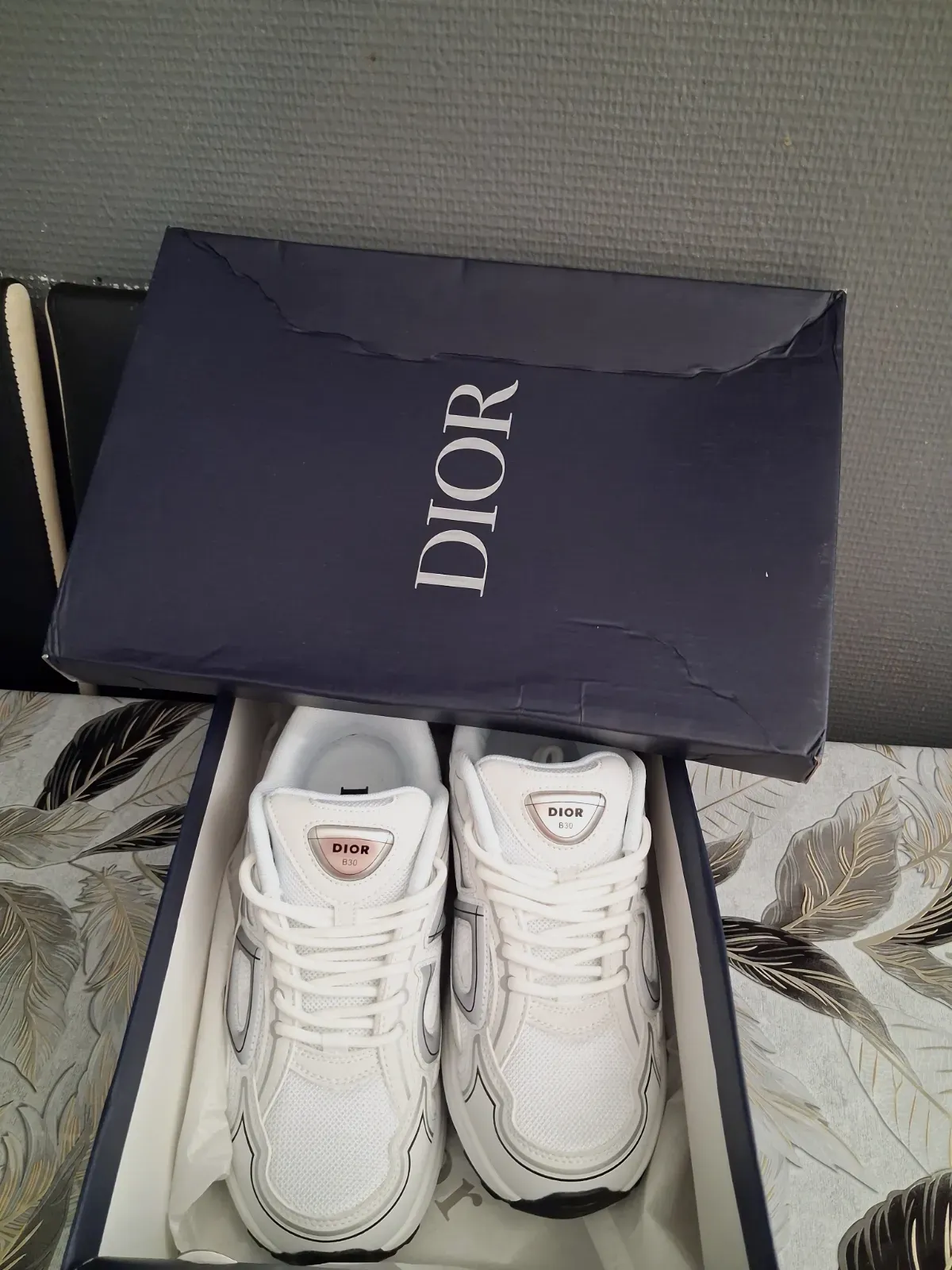 Baskets Dior B30 blanches en boîte d'origine – Dior – taille EU 40 2