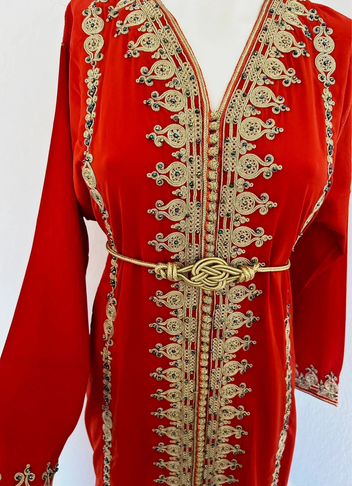Caftan avec ceinture L/XL