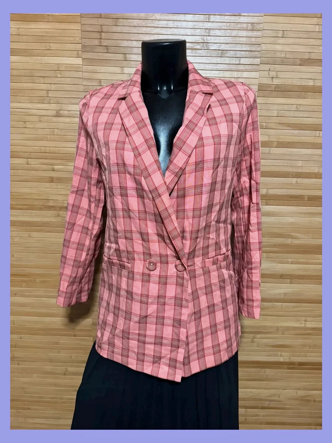 Blazer cuadros de Lofty Manner talla S 😍