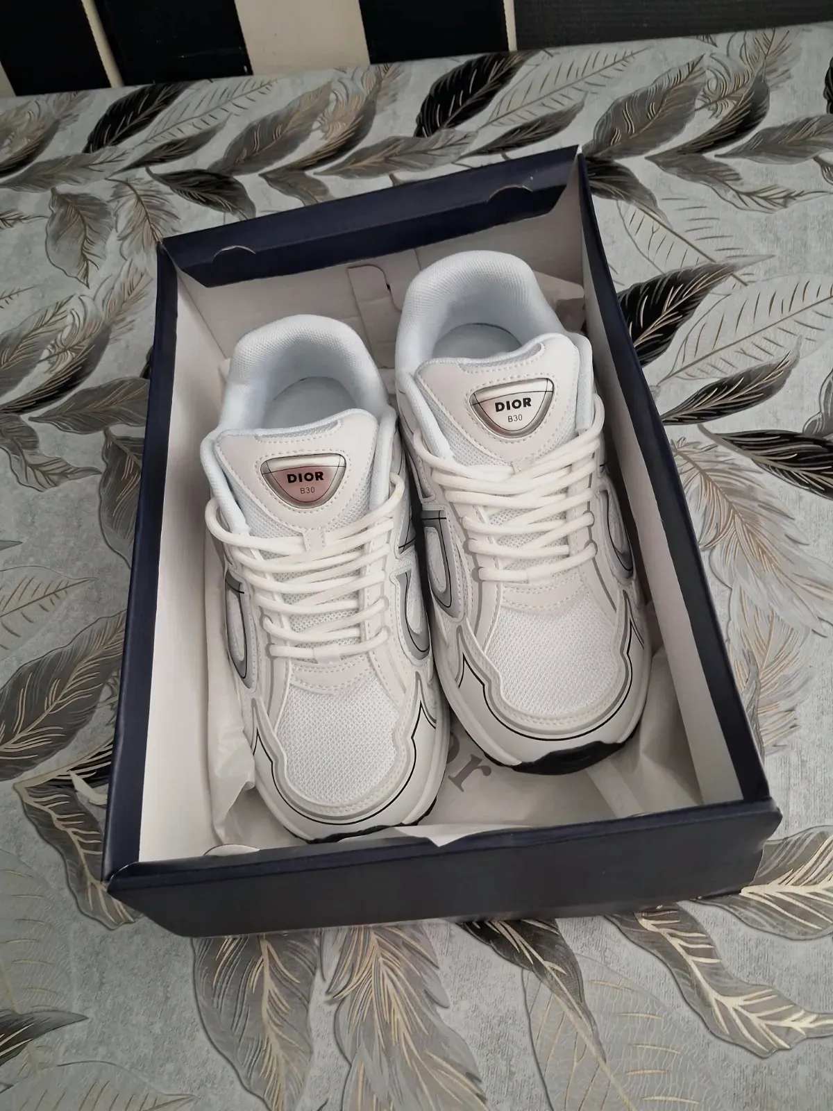 Baskets Dior B30 blanches en boîte d'origine – Dior – taille EU 40 4