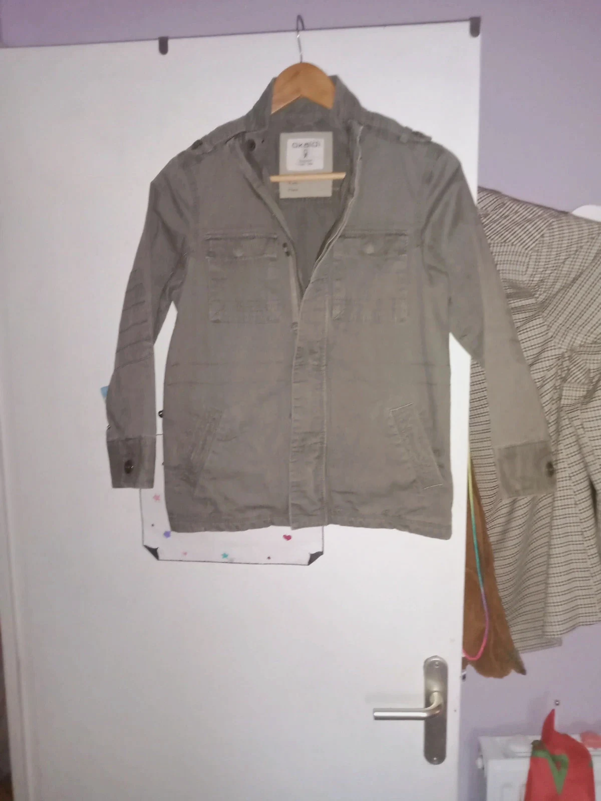 Veste kaki 10ans