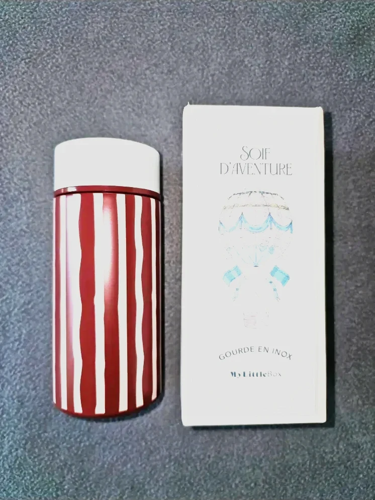 Gourde en inox My Little Box "Soif d'Aventure" 300 ml – Neuve avec boîte