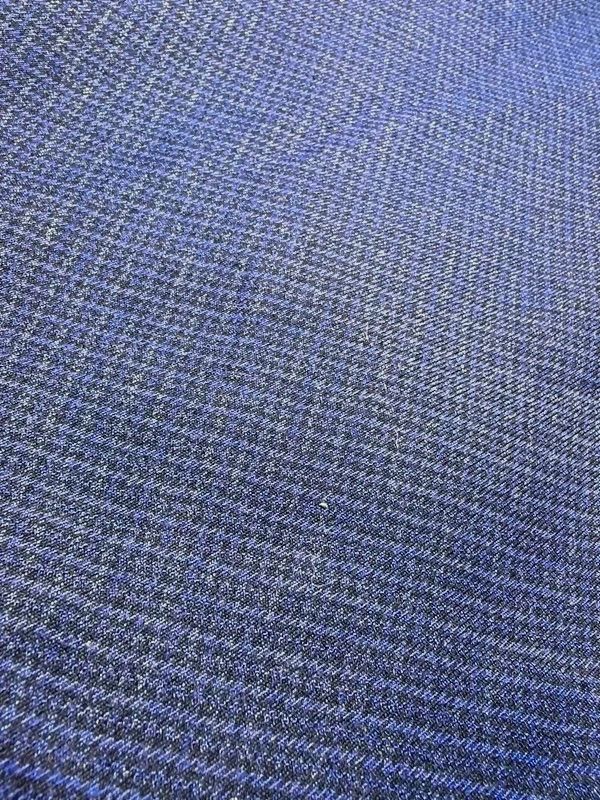 Pantalon - bleu foncé - taille 40 (W32 L32) - coupe droite - tissu texturé – Primark – taille L 5
