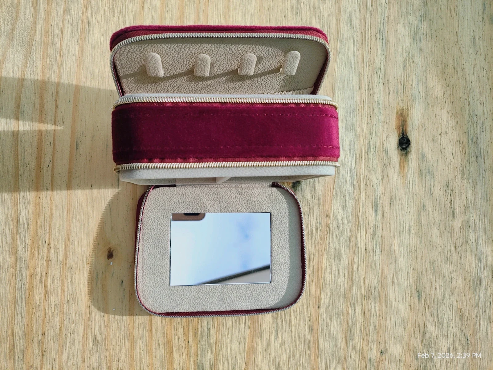 Mini double sided jewellery box – Boutique indépendante – taille XS