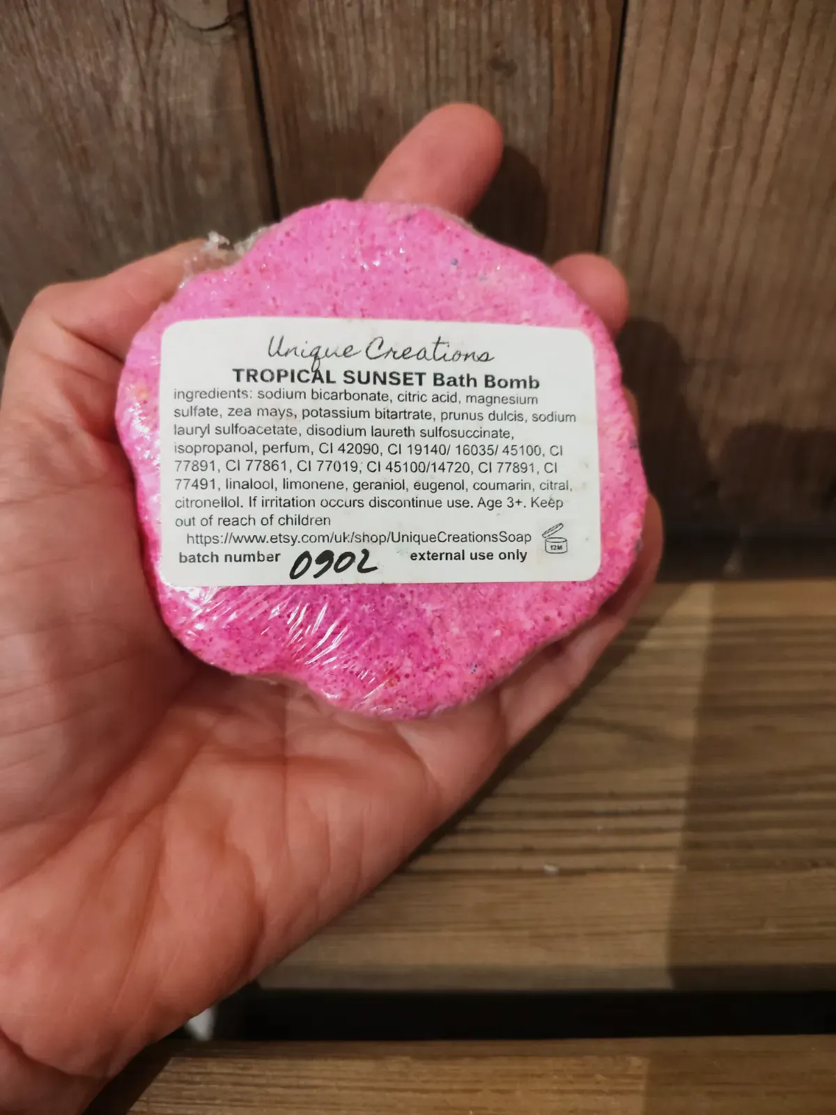 BOMBE DE BAIN UNIQUE CREATIONS TROPICAL SUNSET – Unique Creations 2