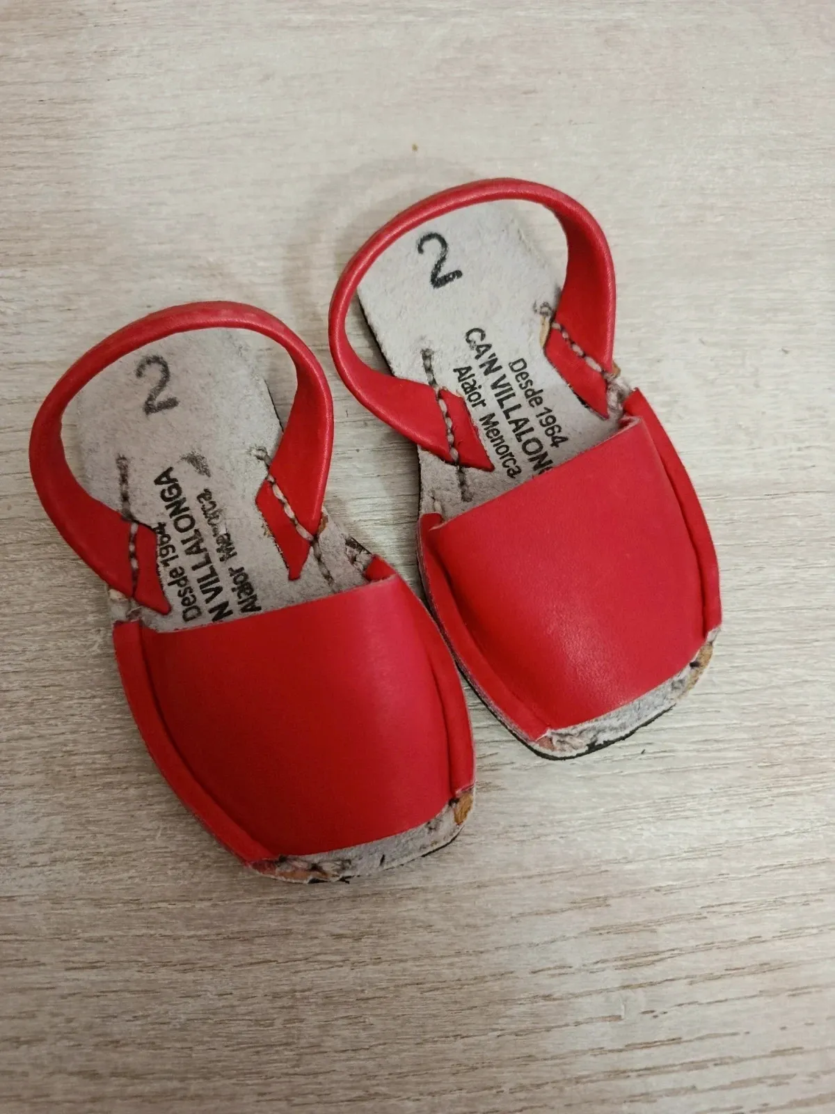 Preciosas abarcas menorquinas para niño🔥🔥 – Villalonga – taille 22 5