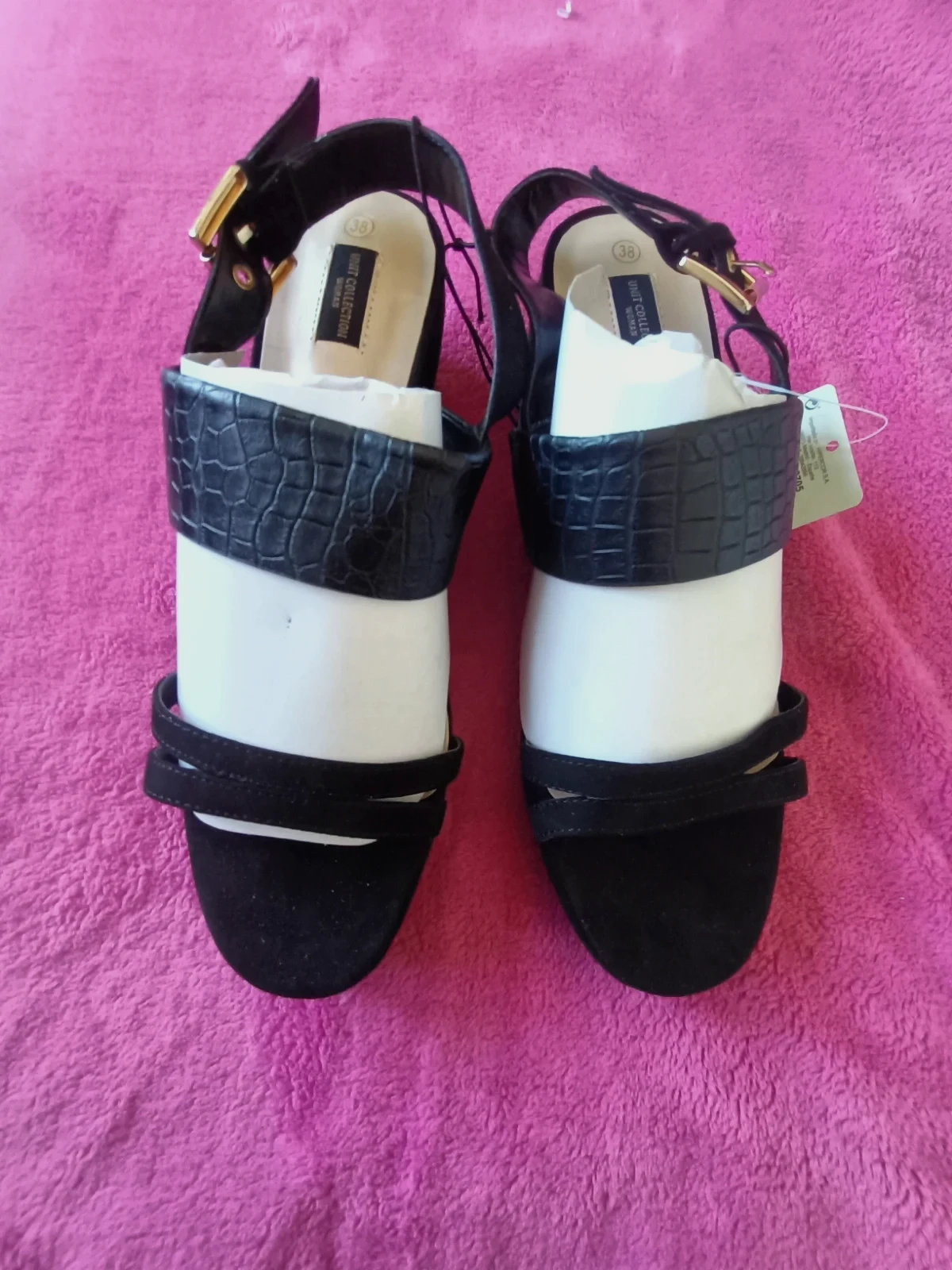 Sandalias negras talla 38 (amsl)(2)