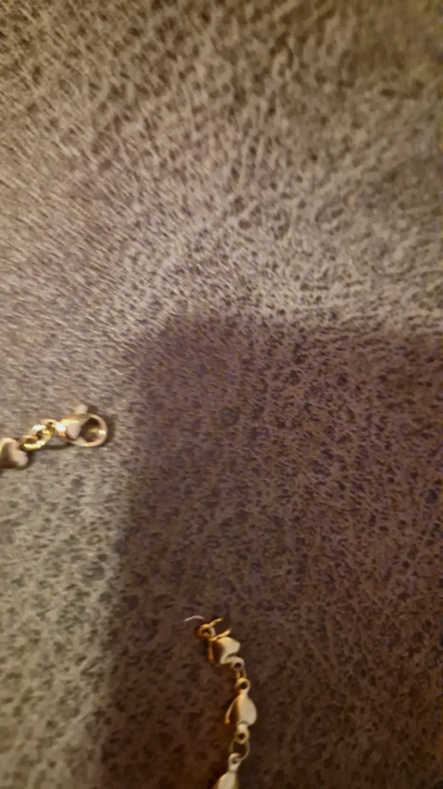 Goudkleurige ketting met hartjes – Geen merk – goudkleurig – taille Taille unique 2
