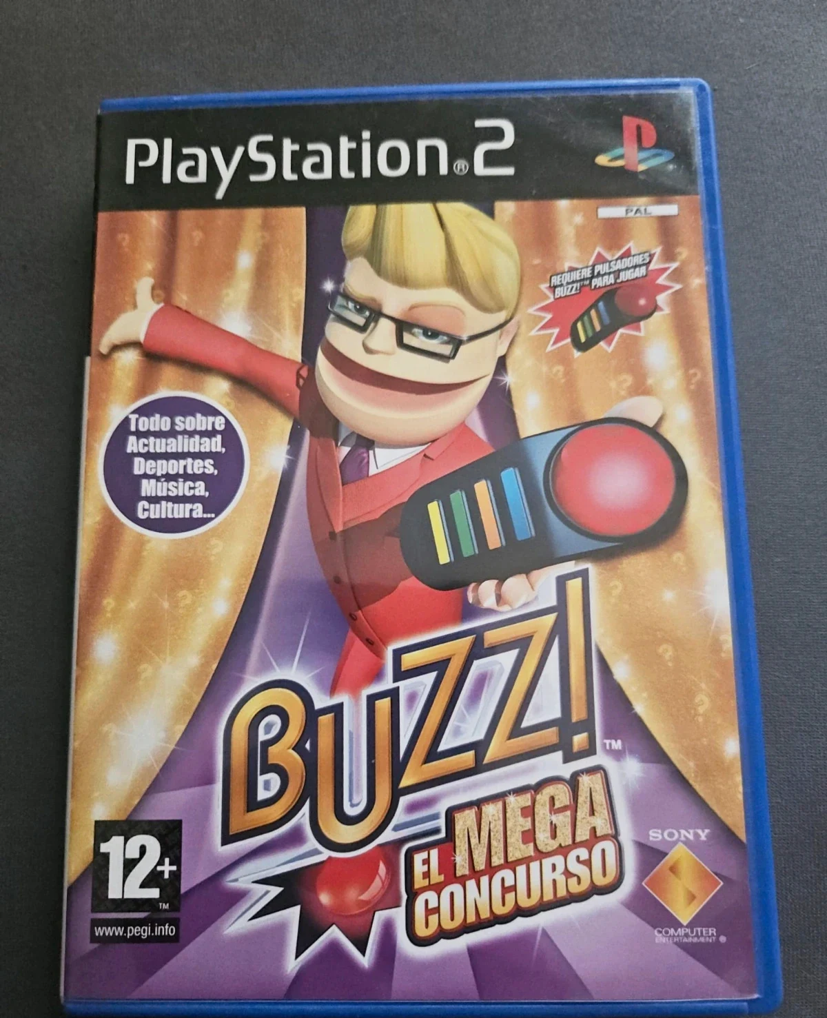 🎮 Buzz! El Mega Concurso – PlayStation 2