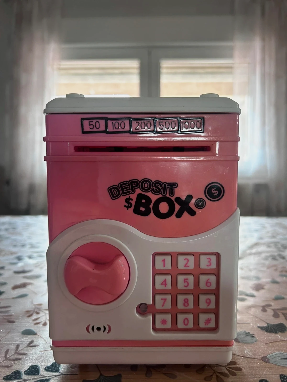 Hucha depósito box rosa – Rosa