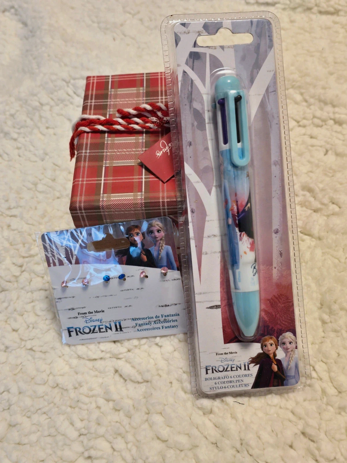Set pendientes Frozen