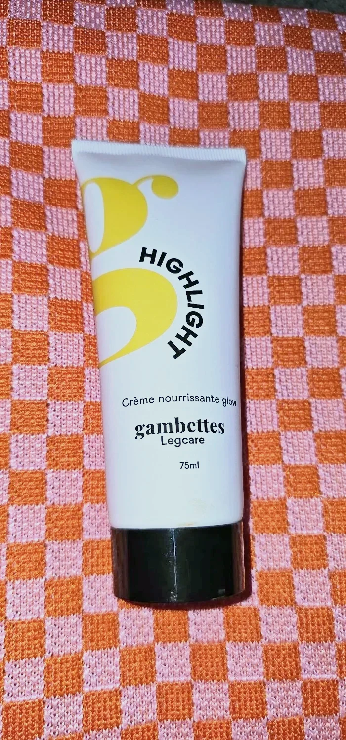 Crème nourrissante glow Gambettes Legcare – 75 ml – Neuve