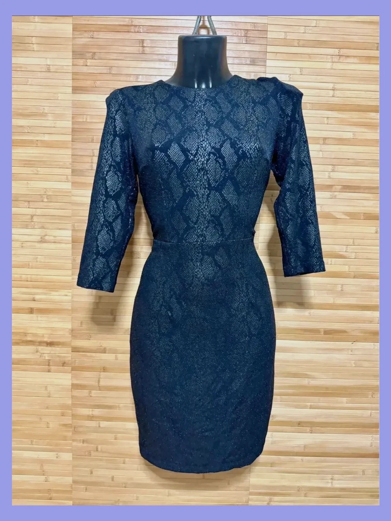 Elegante vestido negro de Carlo pascual, talla 38 😍