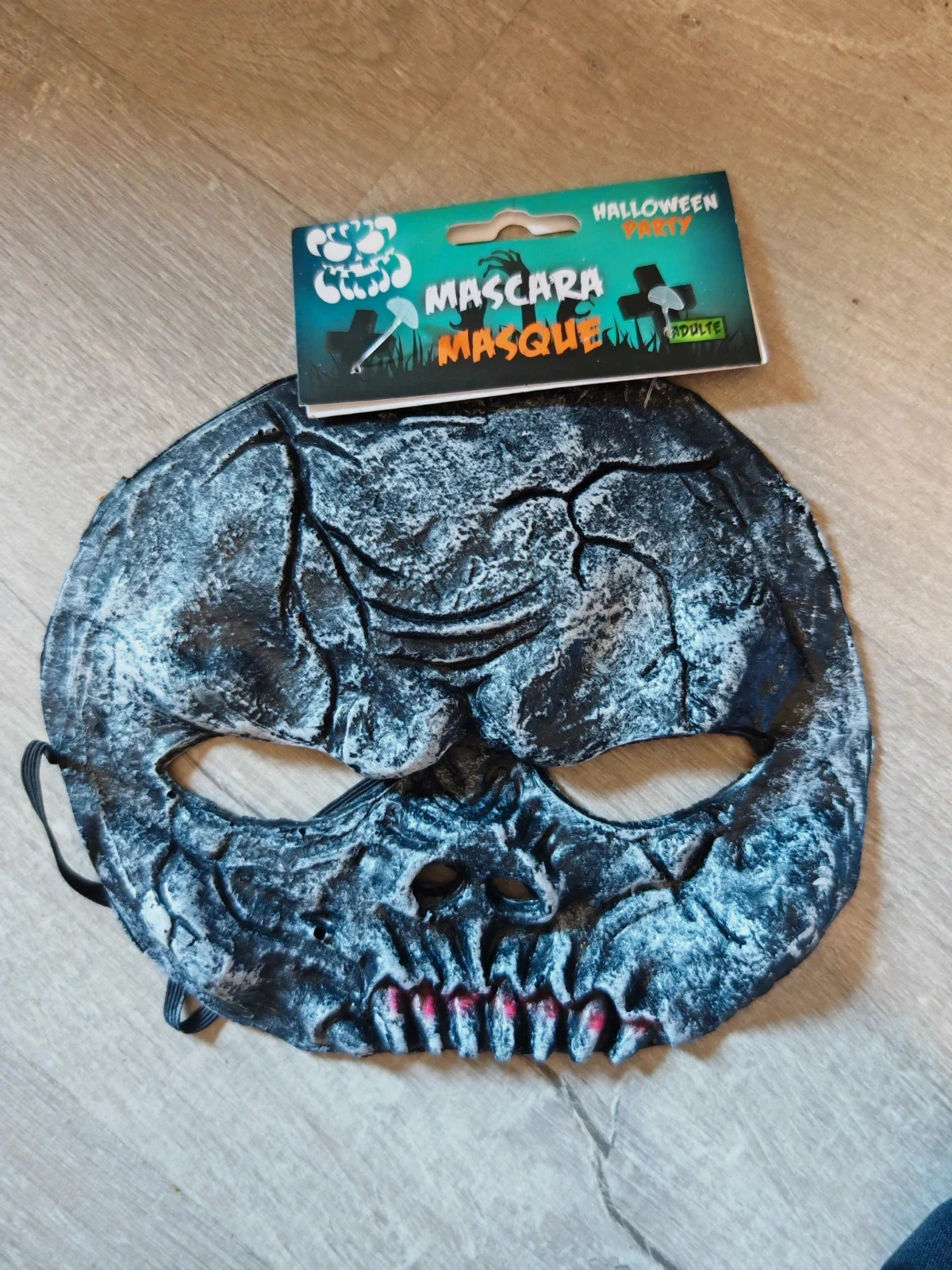 Masque tête de mort / crâne – Adulte – Neuf – Halloween