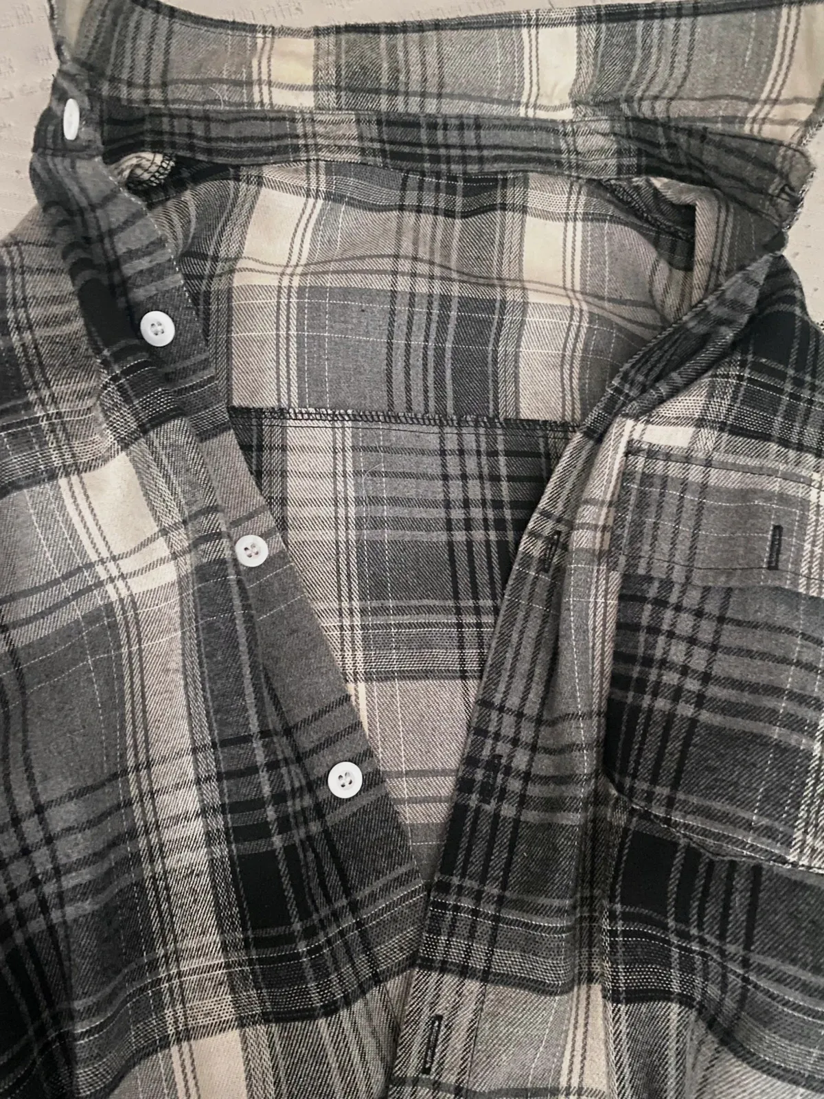 Camisa cuadros – taille M 2