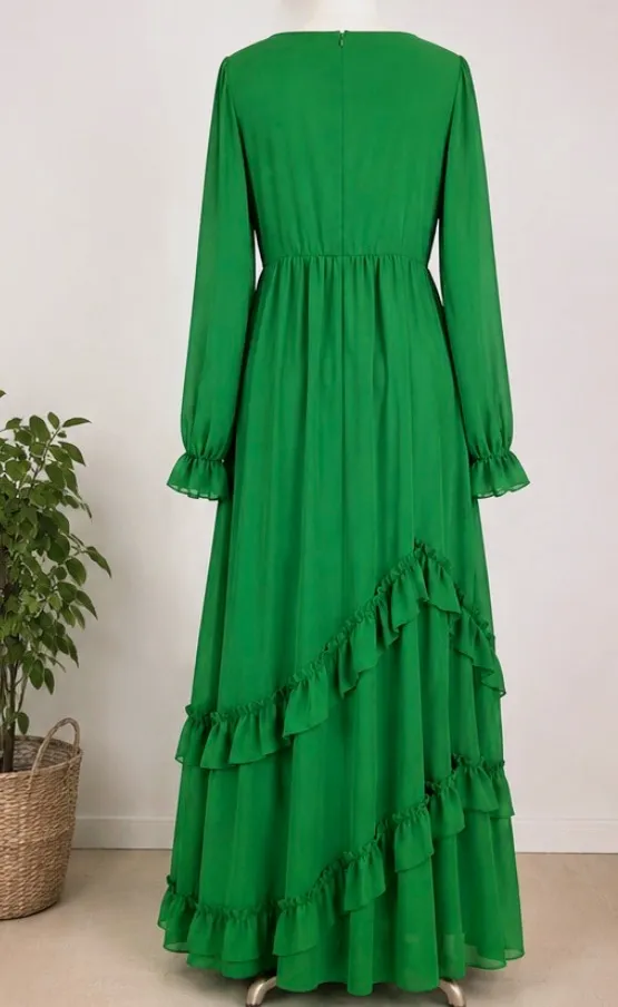 Robe boohoo neuve  – Boohoo – vert – taille XXL 2