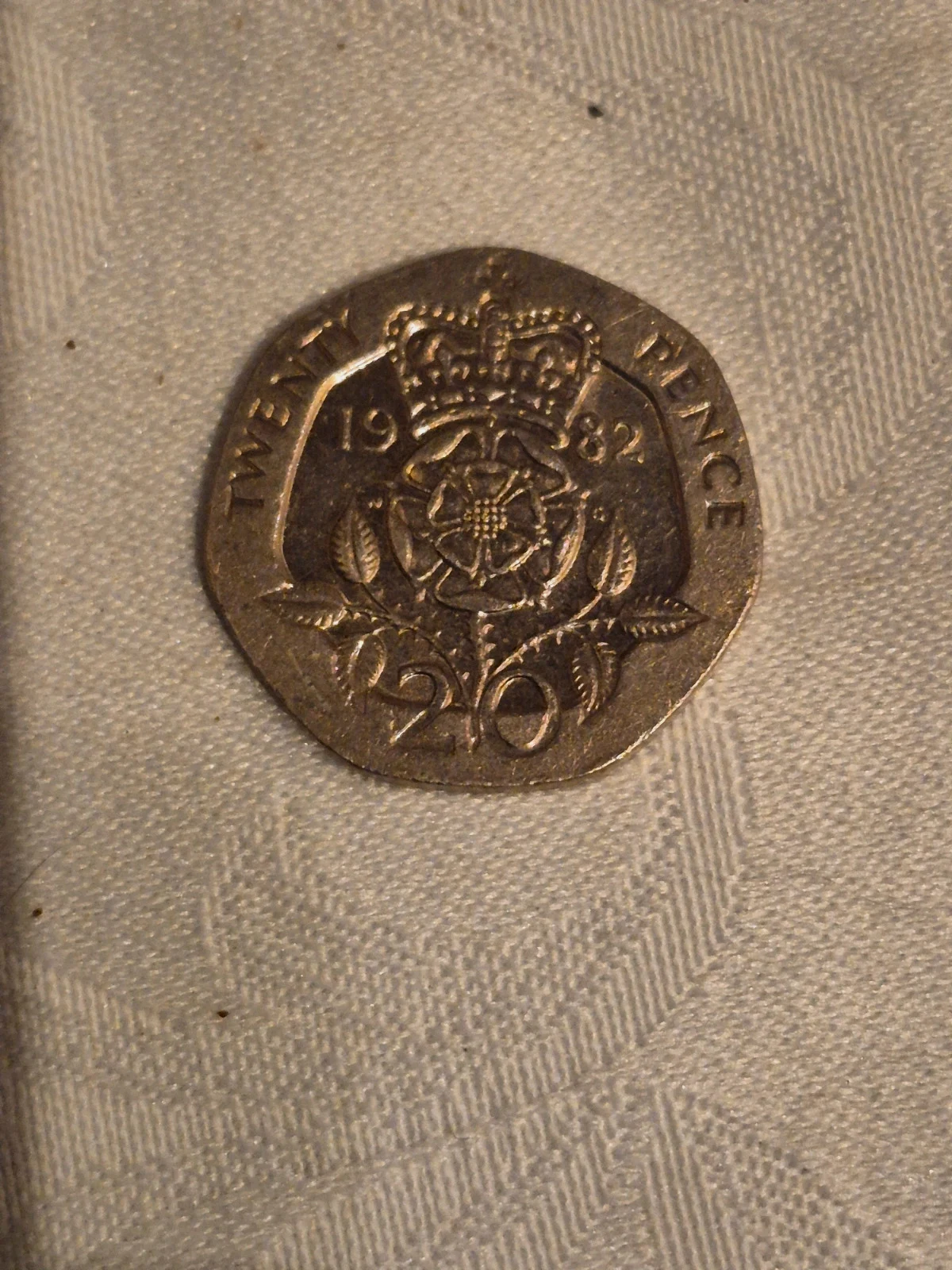 Pièce de 20 Pence (1982)