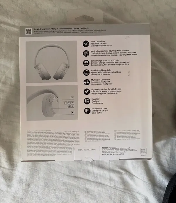 Casque sans fil Sony WH-CH720N blanc – Sony – blanc 2