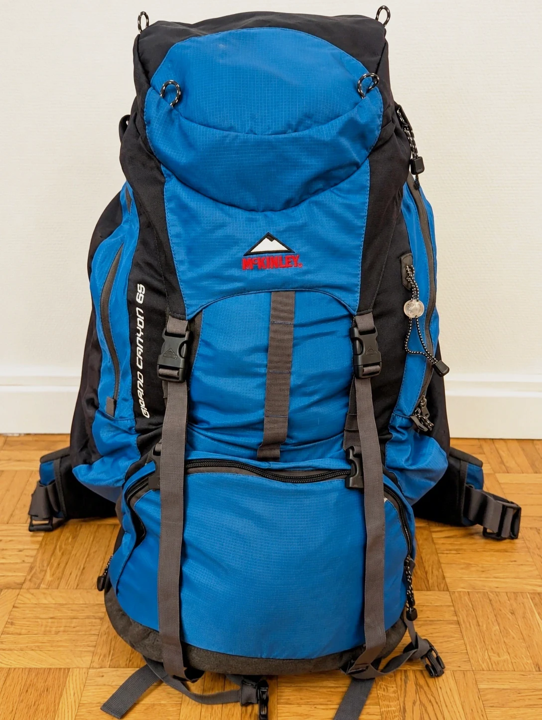 McKinley Grand Canyon 65 – Sac à dos trekking randonnée 65L – MLS System – Outdoor vintage – McKinley