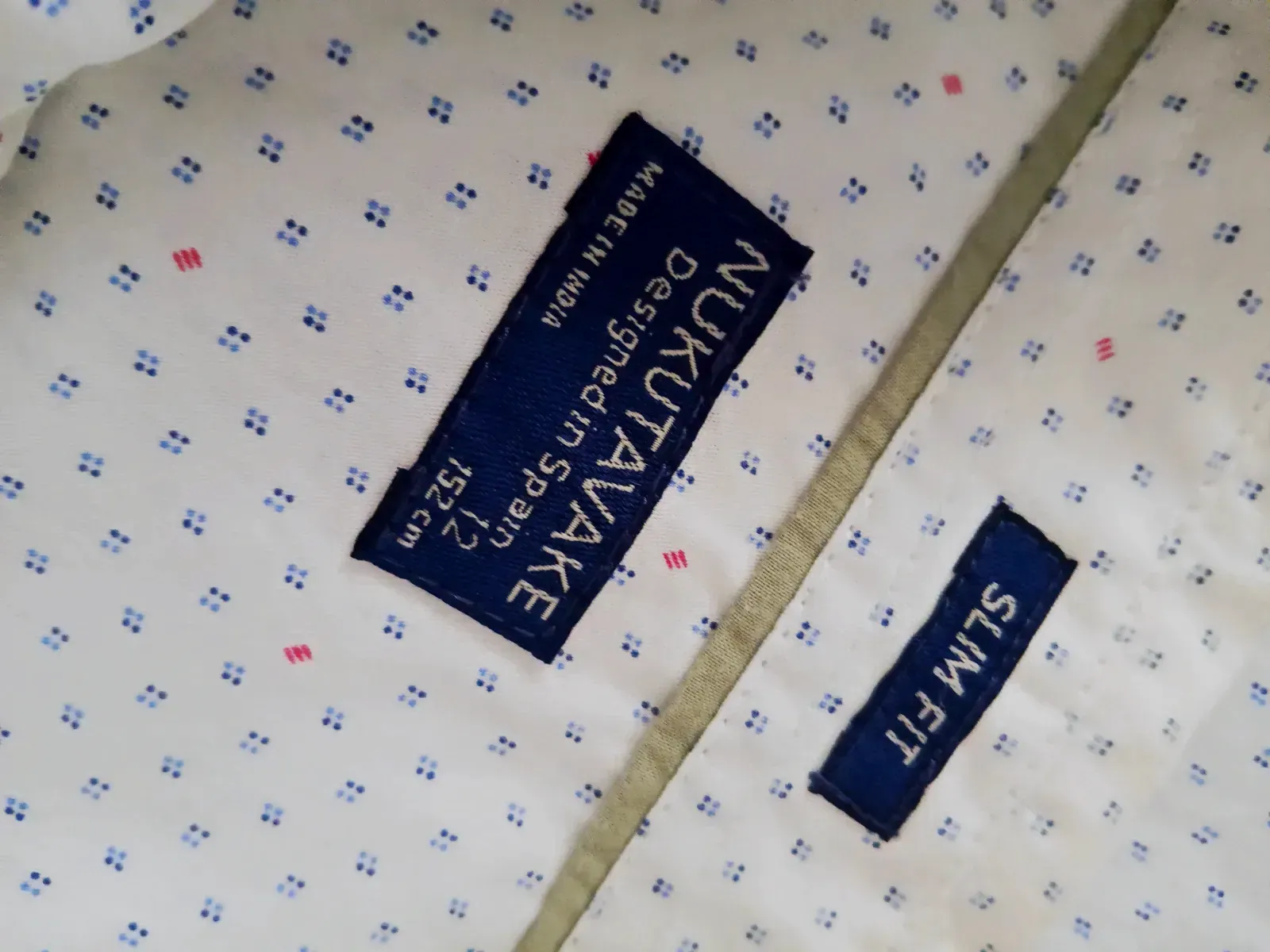 Camisa de niño talla 12 años – nukutavake – taille 12 años 9