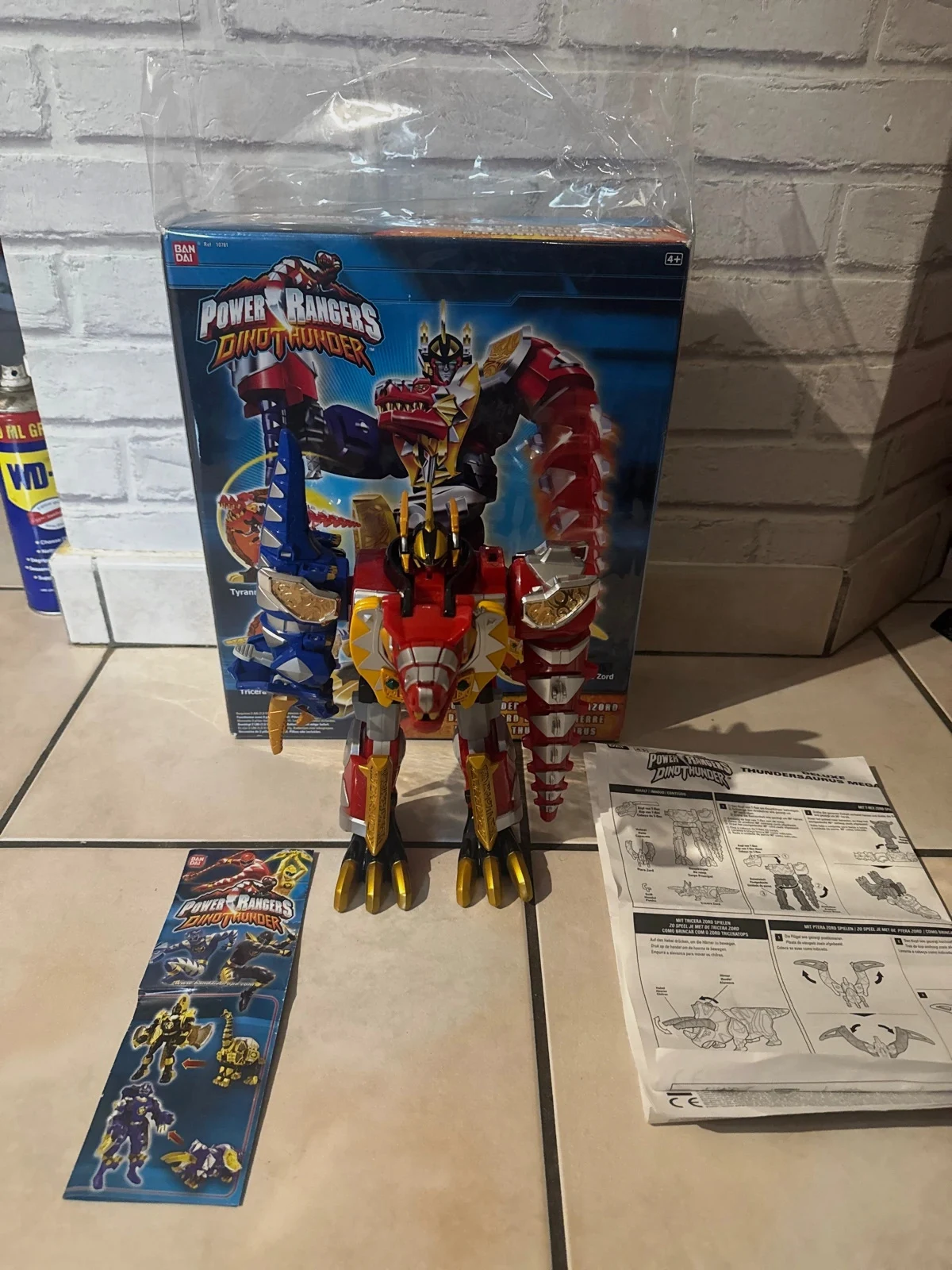 Power Rangers Dino Tonnerre Dino Thunder Abaranger DX Abarenoh Abaren-Oh 26cm