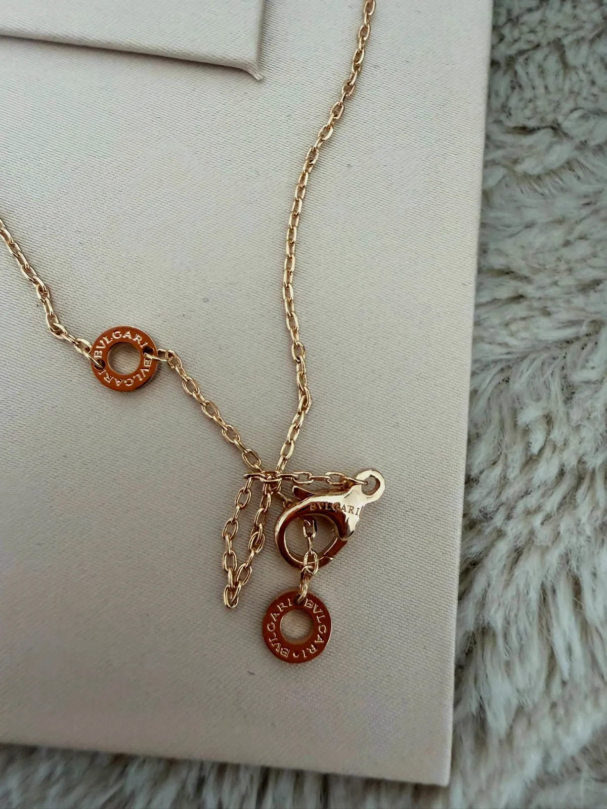Collier Bvlgari or rose pendentif – Bvlgari – or rose 7
