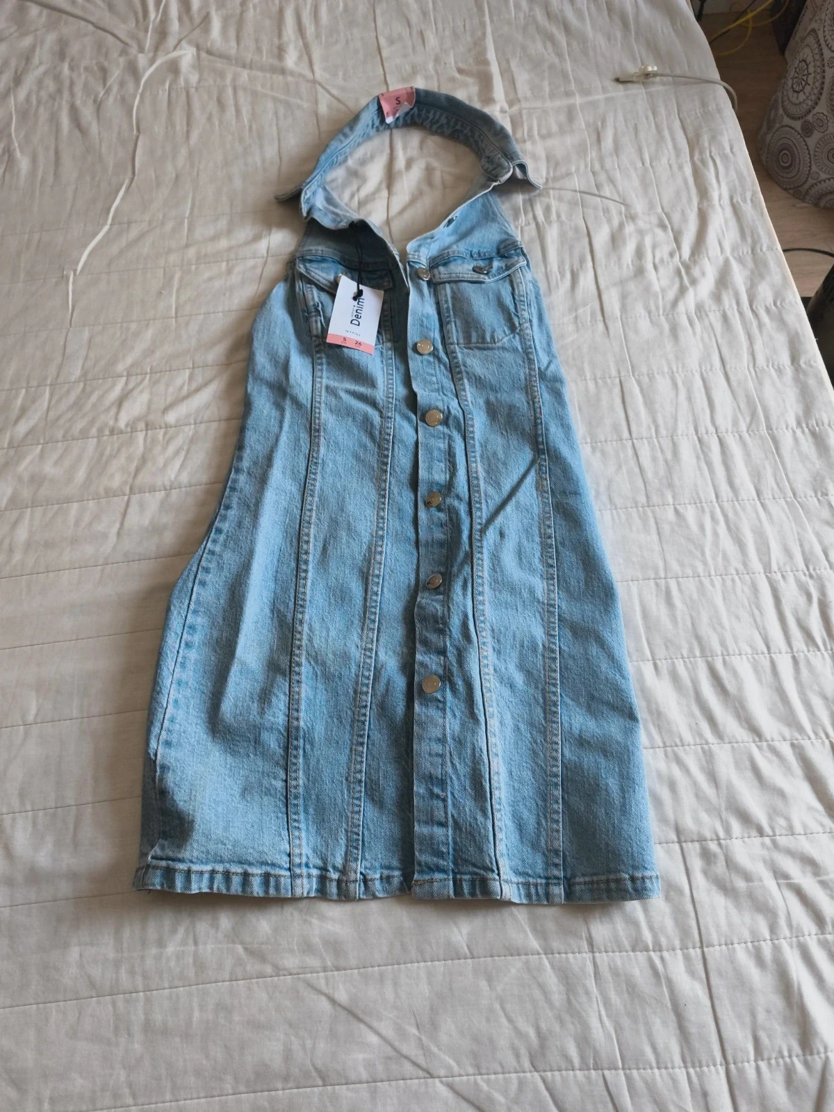 Vestido denim nuevo – Lefties – taille S / 36 / 8