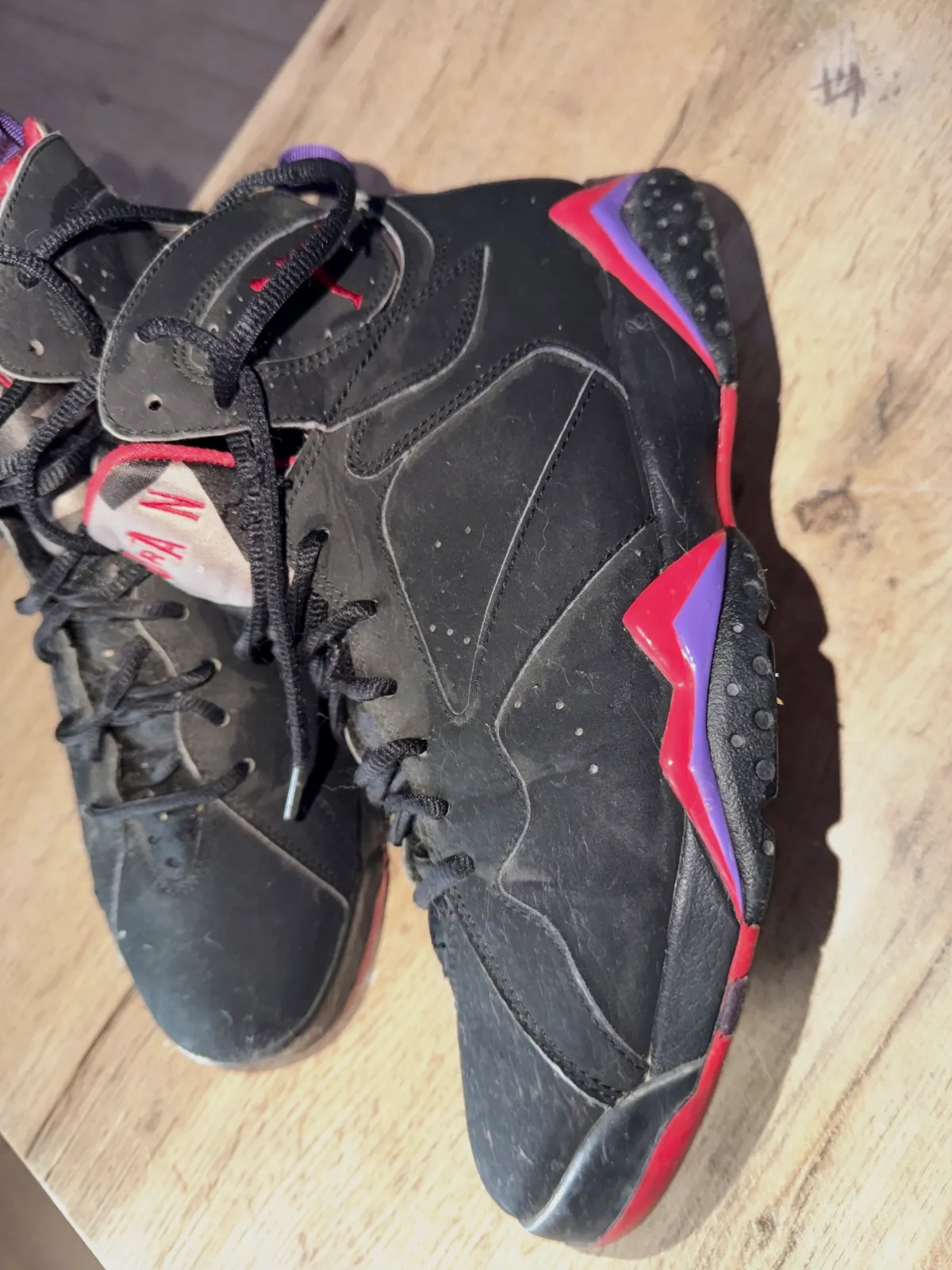 Baskets Air Jordan 7 Retro Raptors Noires – Jordan – taille EU 43 4