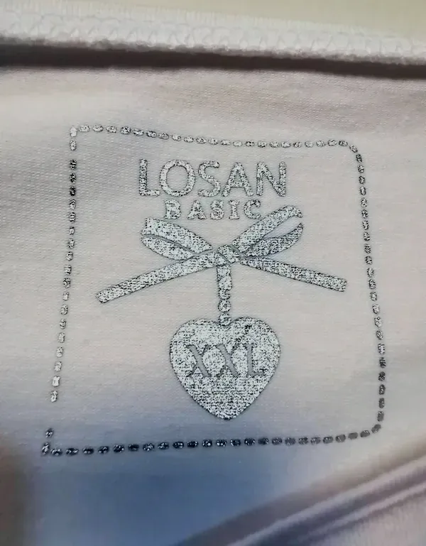 T-shirt blanc Losan Basic – Losan – blanc – taille XXL 2