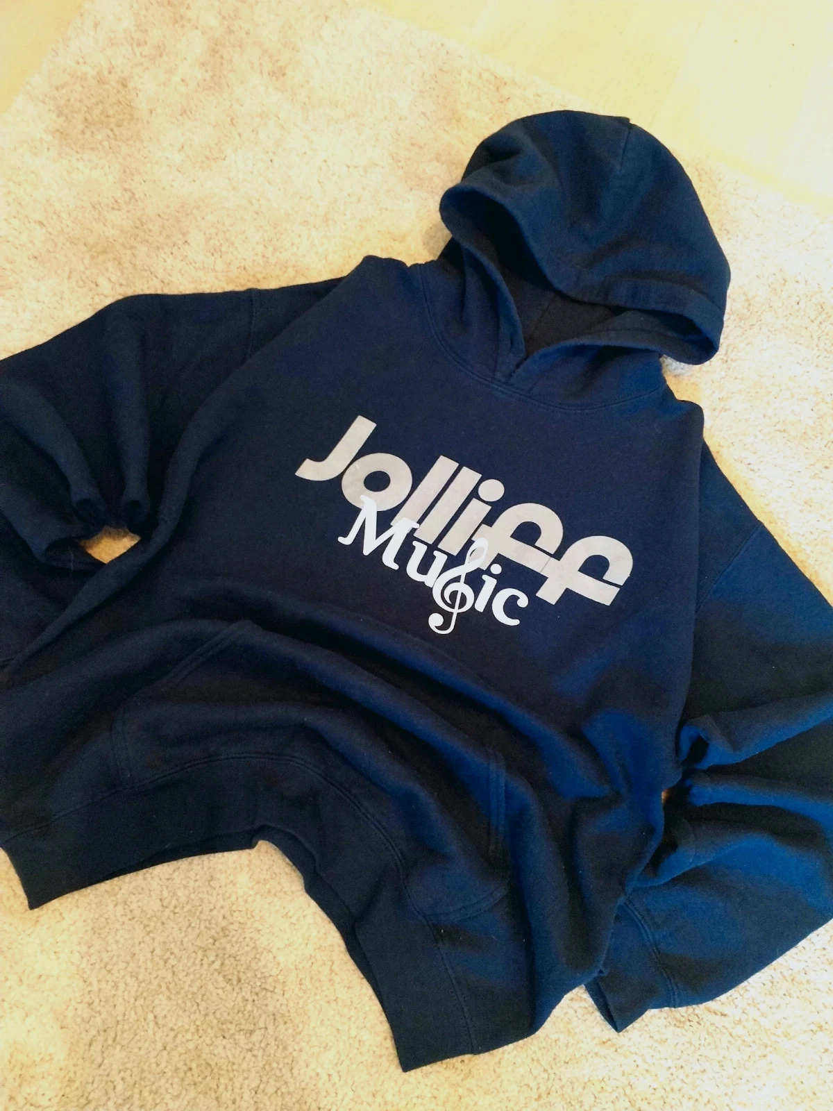 Sweat Gildan bleu vintage taille M 90'