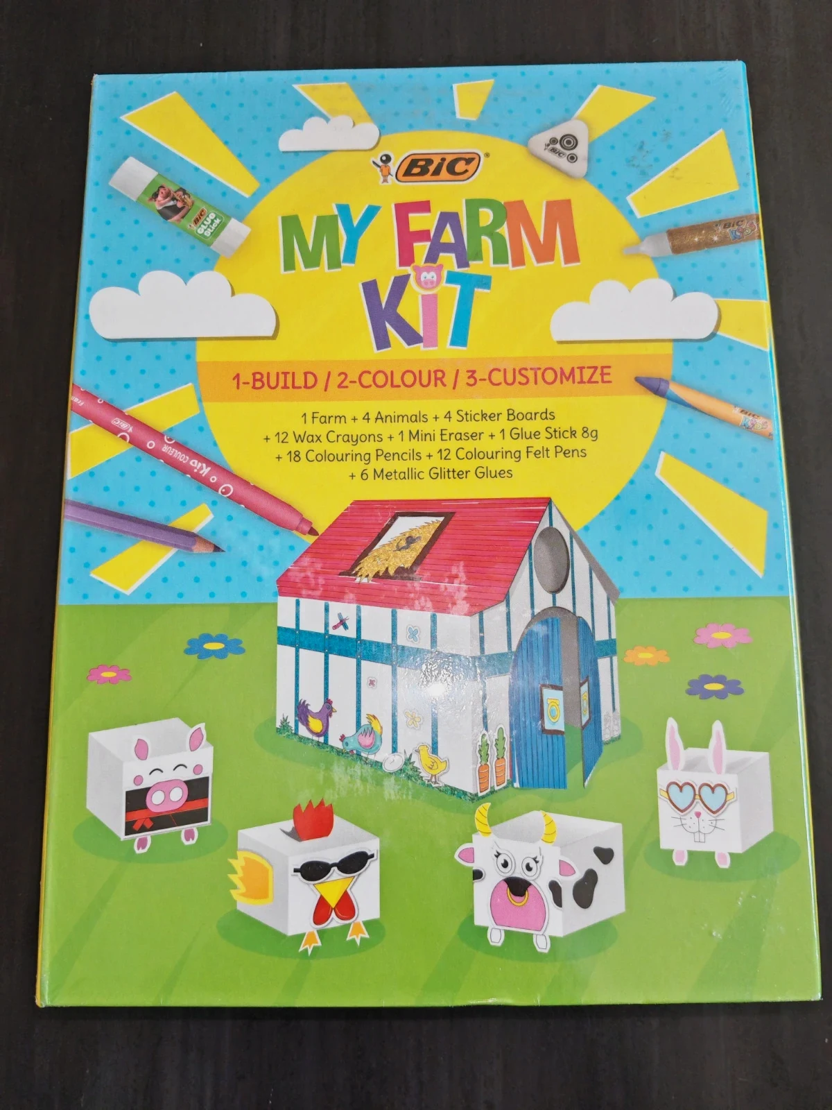 Kit créatif BIC Kids – My Farm Kit – Neuf