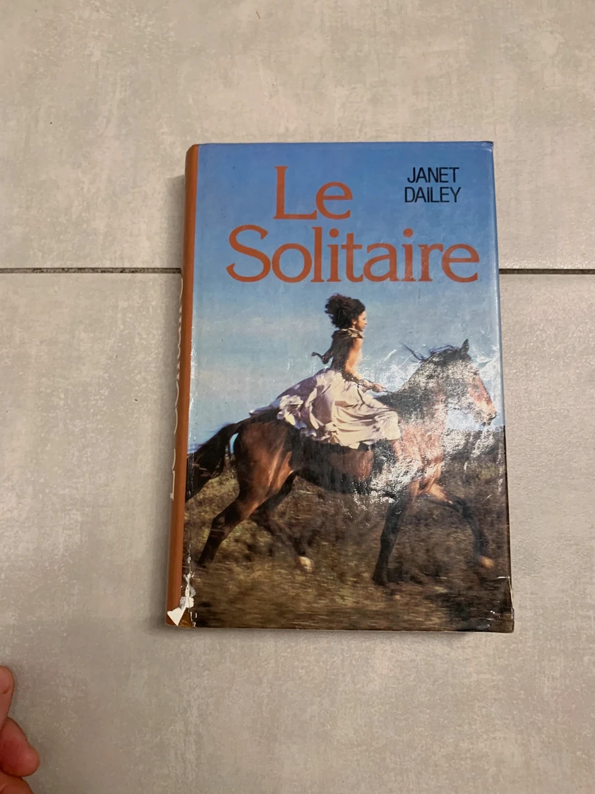 Livre Le Solitaire – Janet Dailey – France Loisirs 1982